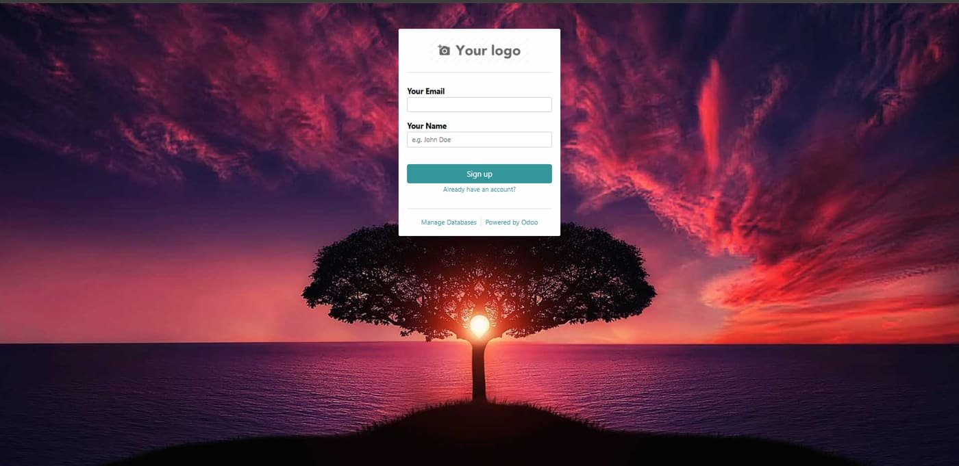 Sign up with email verification