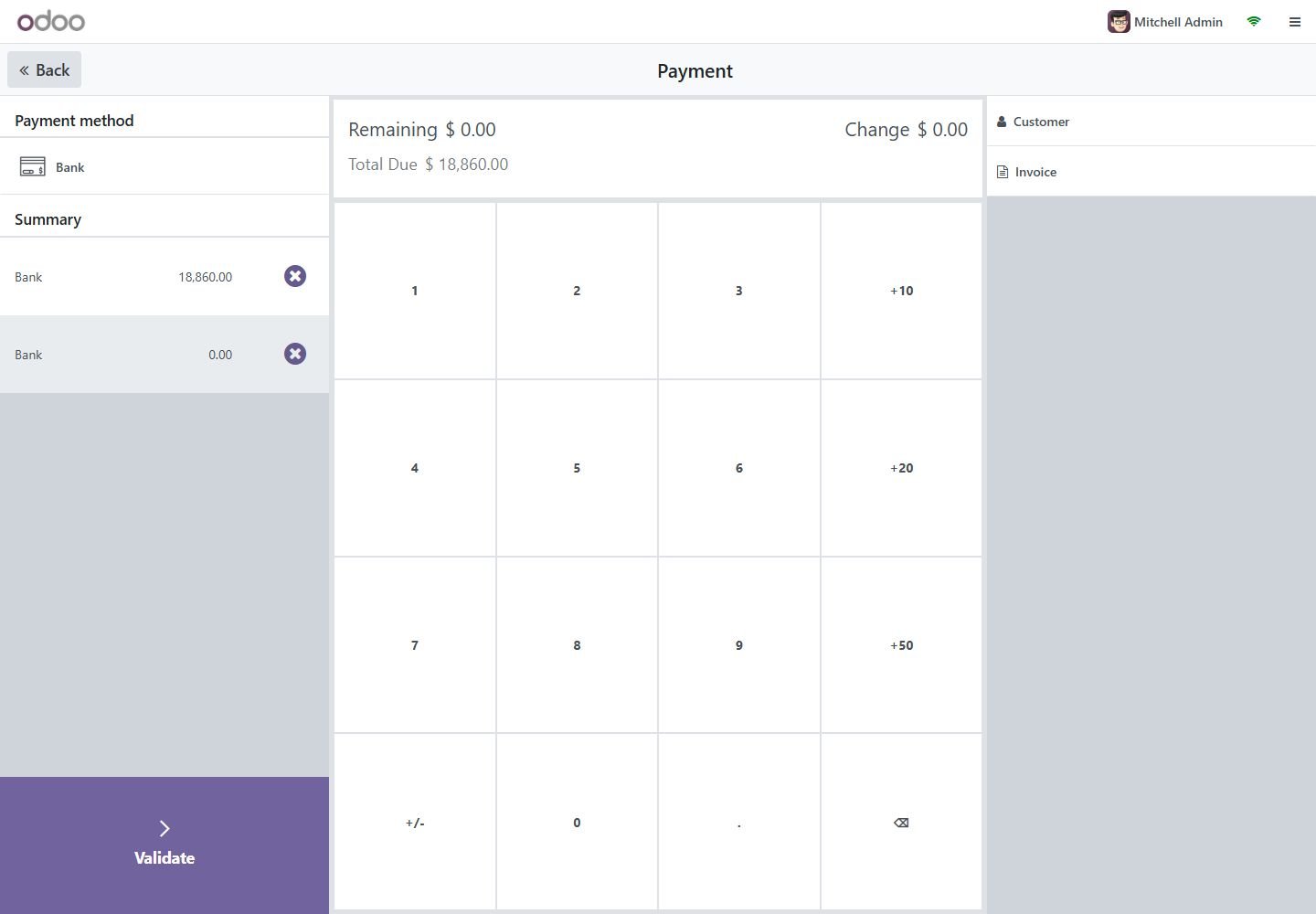 Odoo 17: order barcode on the receipt
