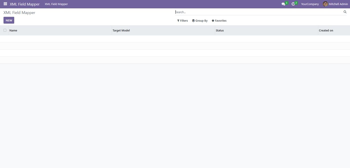Clean 100% native Odoo interface. Follows all official Odoo design guidelines