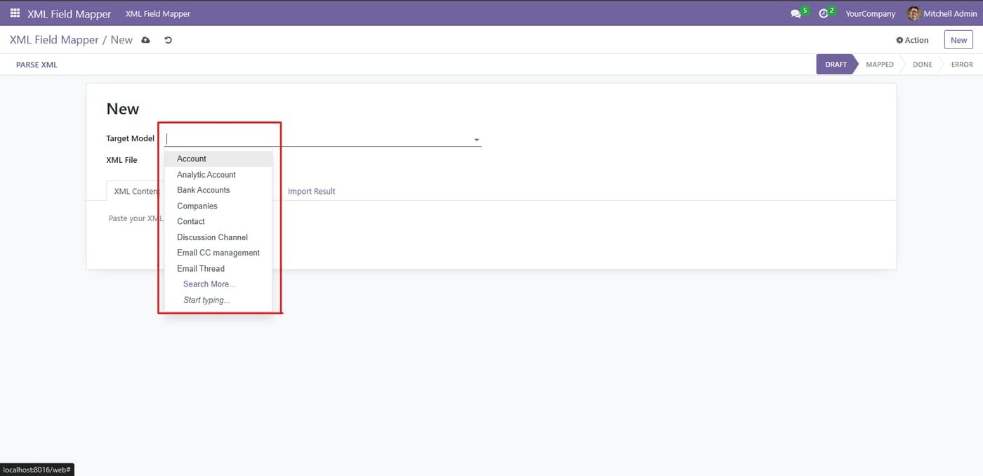 Import directly into any standard Odoo model. Pre-optimized for Products, Contacts, Sales Orders and Purchase Orders